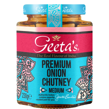 Sauce Chutney Premium Saveur Oignon - Geeta's