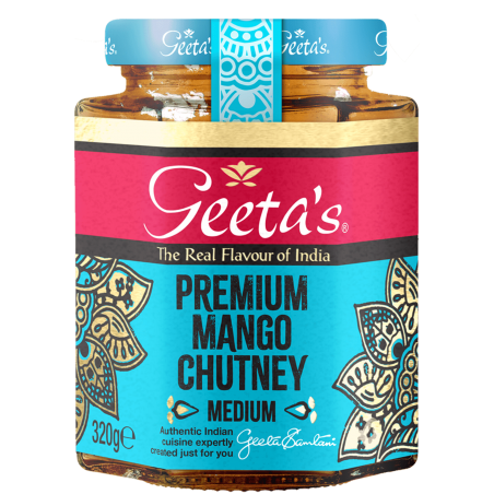 Sauce Chutney Premium saveur Mangue - Geeta's