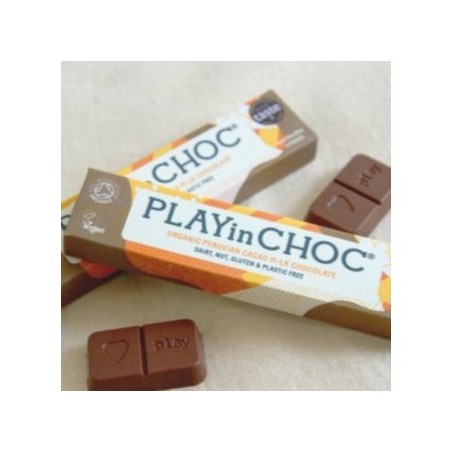 JustChoc Box de 3 Chocolat Bio au Lait Vegan - PLAYIN CHOC