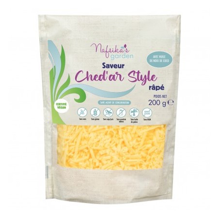 Rappé Ched'ar Vegan 200gr - NAFSIKA'S GARDEN