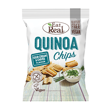 Eat Real - Chips de Quinoa crème et ciboulette