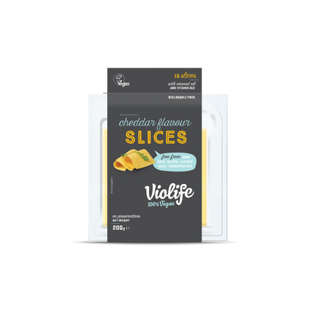 Saveur Cheddar en Tranches 200gr - Violife