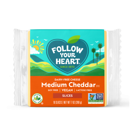 Vromage en Tranches façon Cheddar Medium - Follow Your heart